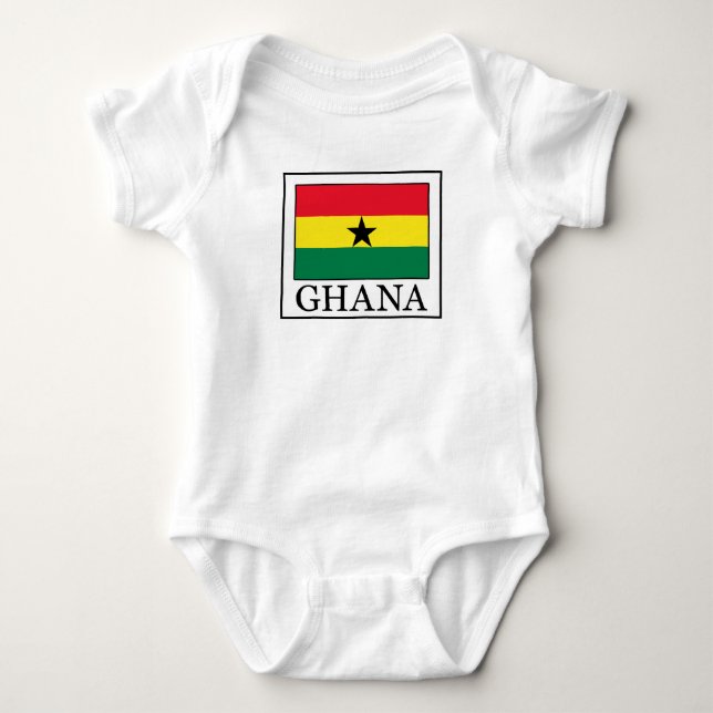 Ghana Baby Bodysuit (Front)