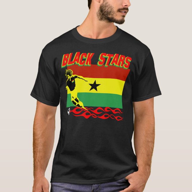 Ghana Black stars T-Shirt (Front)