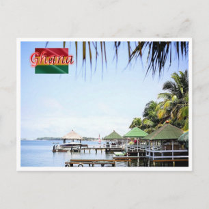 Ghana - Coast of Ghana - Postcard