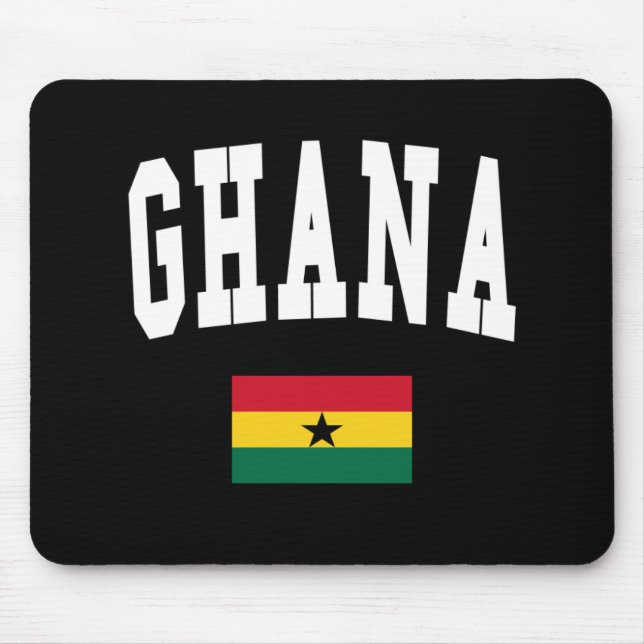 Ghana College Style Mouse Mat (Front)