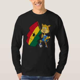 Ghana Fan Cat T-Shirt