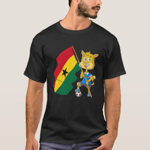 Ghana Fan Cat T-Shirt