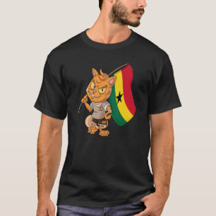 Ghana Fan Cat T-Shirt