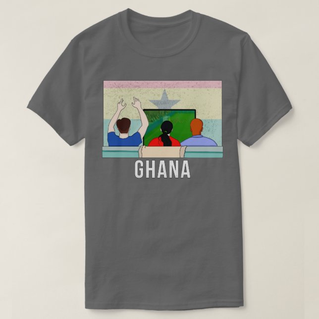 Ghana Fans T-Shirt (Design Front)