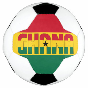 Ghana Flag Adorable Patriotic Football
