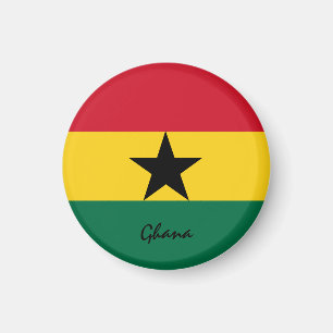 Ghana flag & African - travel/sports fans Magnet