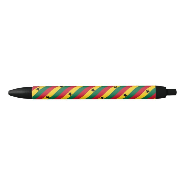 Ghana Flag Ballpoint Pen (Front)