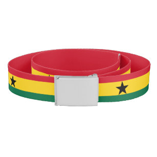 Ghana flag Belt