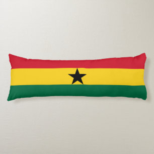 Ghana Flag Body Cushion
