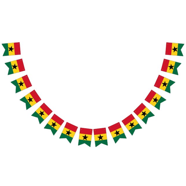 Ghana flag bunting banner (All)
