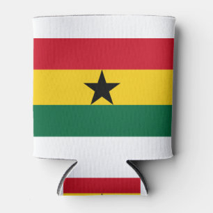 Ghana Flag Can Cooler