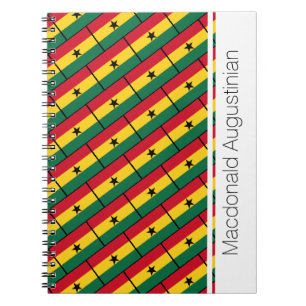 GHANA Flag Customised Notebook Journal