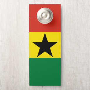 Ghana flag door hanger