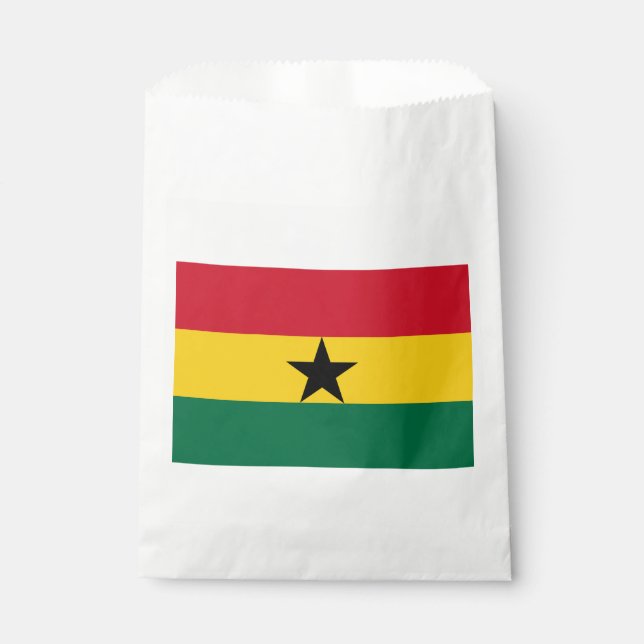 Ghana Flag Favour Bags (Front)