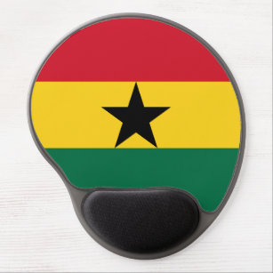 Ghana Flag Gel Mouse Mat