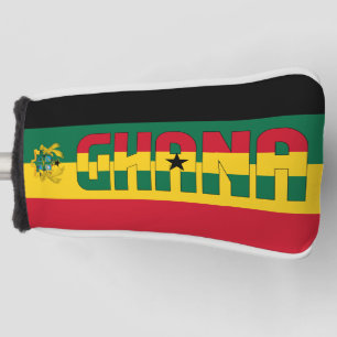 Ghana Flag Gorgeous Patriotic Golf Head Cover