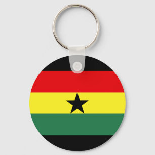 Ghana Flag Key Ring