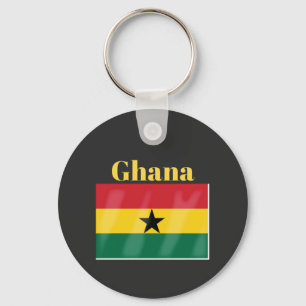 Ghana Flag Key Ring