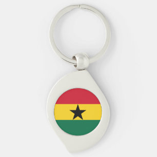 Ghana Flag Key Ring