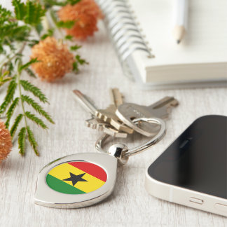 Ghana Flag Key Ring