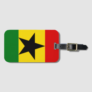 Ghana Flag Luggage Tag