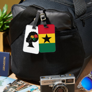 Ghana Flag Luggage Tags