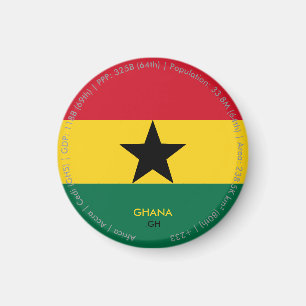 Ghana Flag Magnet