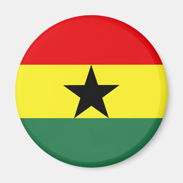 Ghana Flag Magnet (Front)
