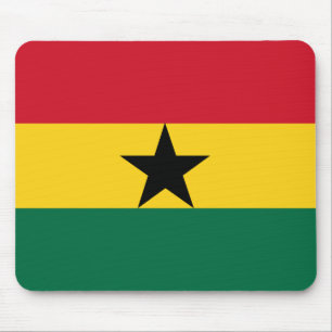 Ghana Flag Mouse Mat
