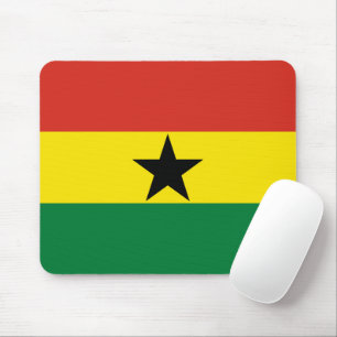 Ghana flag mouse mat