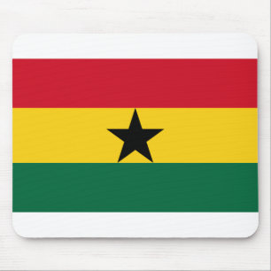 Ghana Flag Mouse Mat