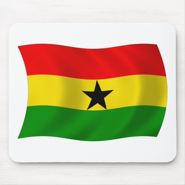 Ghana Flag Mousepad (Front)