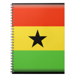 Ghana Flag Notebook