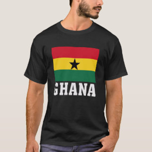 Ghana Flag Patriotic National Roots Souvenir T-Shirt
