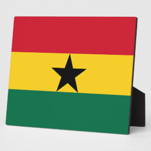 Ghana Flag Plaque