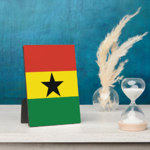 Ghana flag plaque
