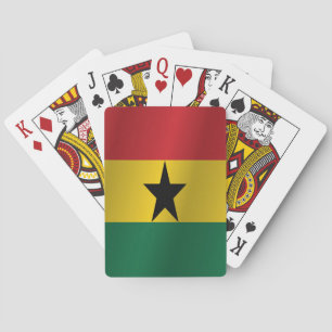 Ghana flag playing cards