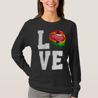 Ghana Flag Soccer Fan Love Ghanaian T-Shirt