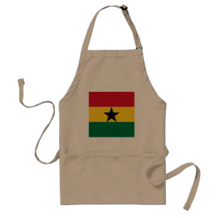 Ghana Flag Standard Apron
