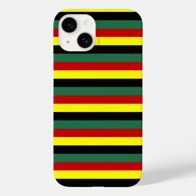 ghana flag stripes country symbol pattern Case-Mate iPhone case (Back)
