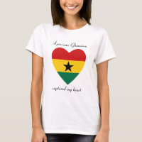 Ghana Flag Sweetheart T-Shirt