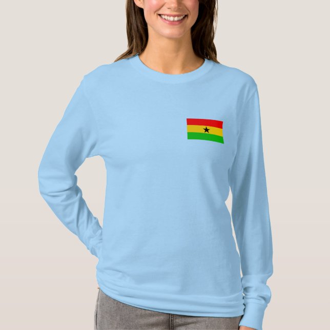 Ghana Flag T-Shirt (Front)