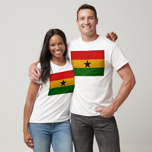 Ghana Flag T-Shirt (Unisex)