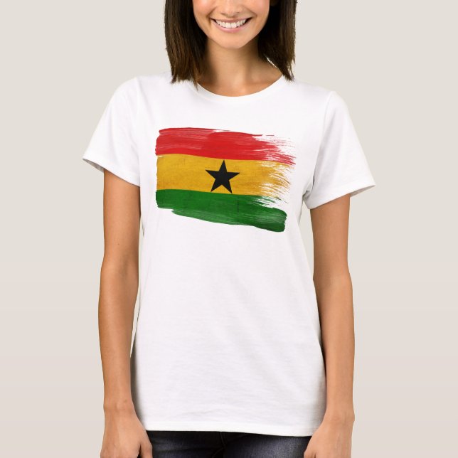 Ghana Flag T-Shirt (Front)