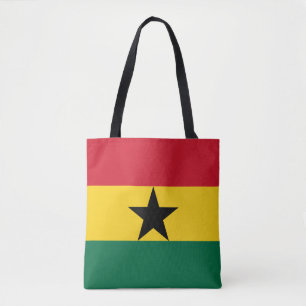 Ghana flag Tote Bag