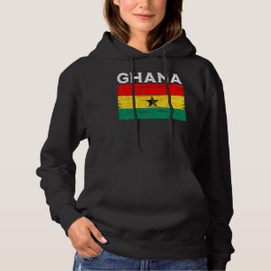 Ghana Flag Vintage Ghana Flag Hoodie