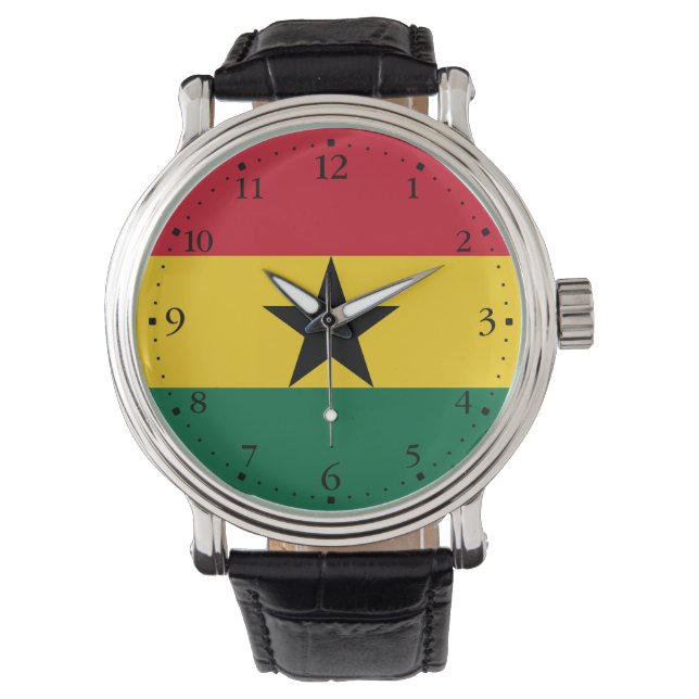 Ghana Flag Watch (Front)