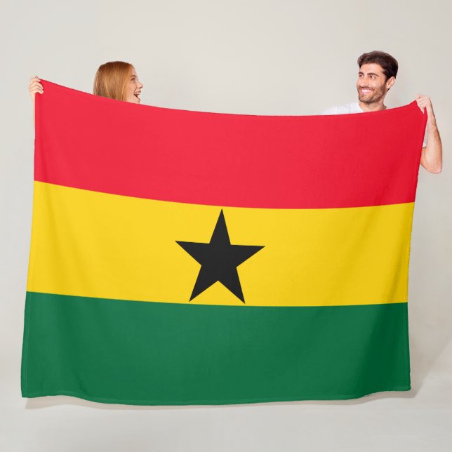 Ghana Fleece Blanket (In Situ)