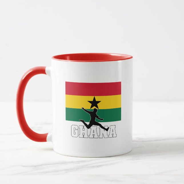 Ghana Football Soccer National Team Mug (Left)