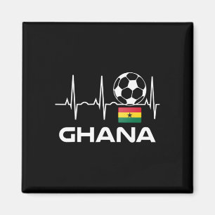 Ghana Footbyll Jersey Shirt Men Women Footbyll Gif Magnet